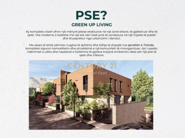 Tirane, shitet Vile 3+1+Ballkon , 559 m² 958.000 € (GREEN UP LIVING – MJULL BATHORE)