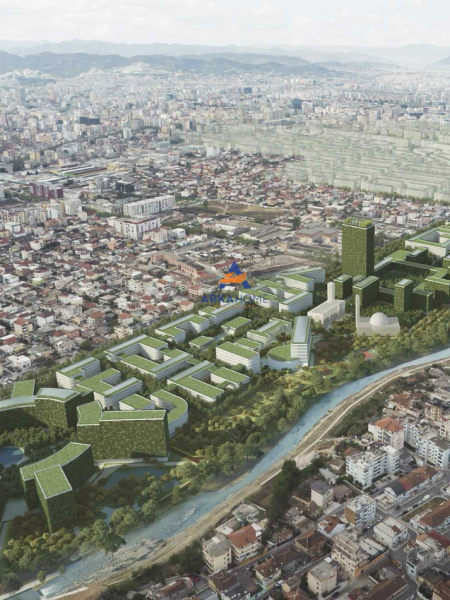 Tirane, shitet apartament 2+1 Kati 8, 121 m² 230.584 € (Riverside , Rruga e Kavajes)