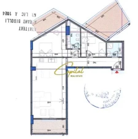 Tirane, shitet apartament 2+1 Kati 3, 128 m² 239.275 € (LAPRAKE)