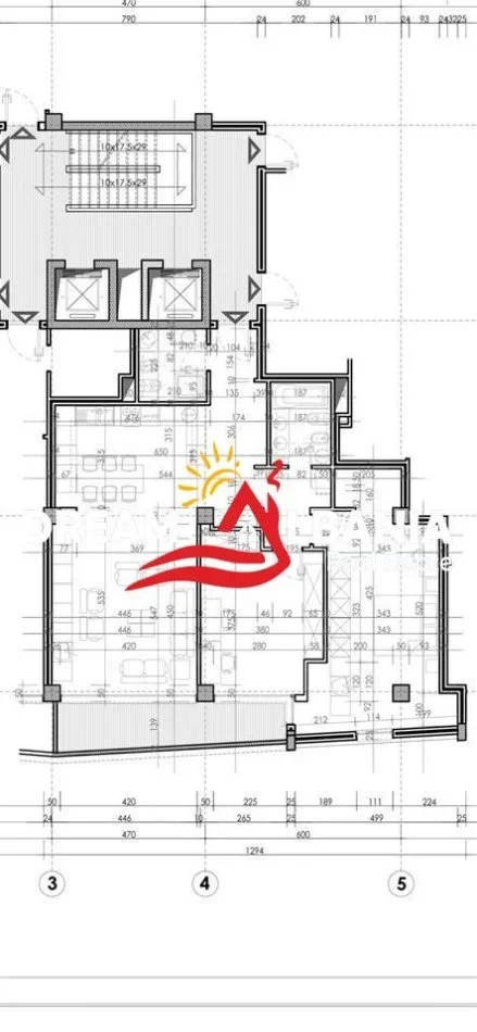Tirane, jepet me qera zyre Kati 4, 131 m² 1.800 € (prane Gardes)