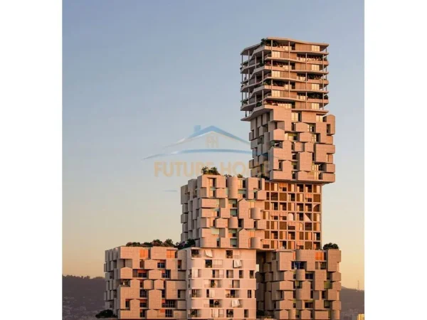 Tirane, shitet apartament 1+1+Ballkon Kati 14, 82 m² 213.000 € 