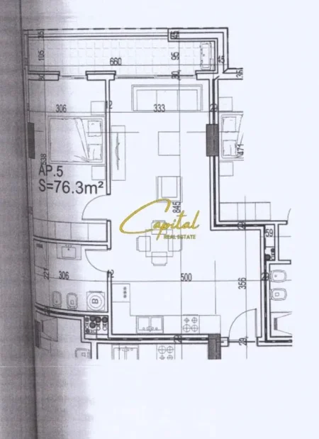 Vlore, shitet apartament 1+1 Kati 3, 89 m² 224.000 € (LUNGOMARE)