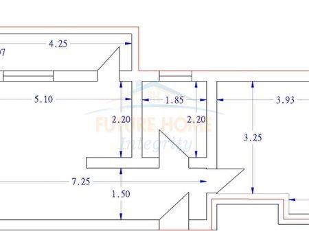 Tirane, shitet apartament 1+1 Kati 5, 47 m² 95000 € (brryli)