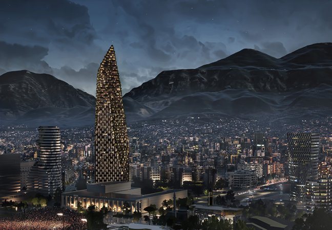 Tirane, shes apartament 1+1+Aneks+Ballkon Kati 19, 113 m² 620.000 € (QENDER)