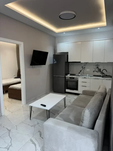 Tirane, jepet me qera apartament 1+1 Kati 1, 450 € 