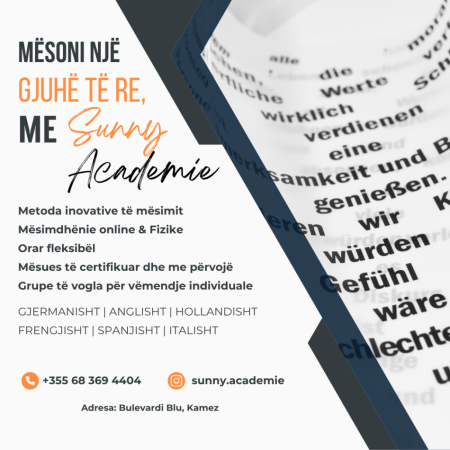 Tirane, ofroj Ofrojme kurse te gjuheve te huaja - per te gjitha grupmoshat