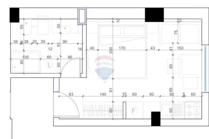 Tirane, shitet garsonier , 33 m² 90.000 € (21 Dhjetori)