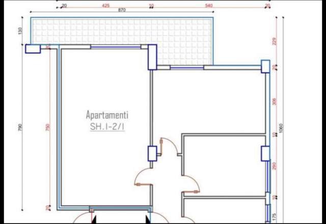Tirane, shitet apartament 2+1+A+BLK Kati 3, 104 m² 125.000 Euro (Rruga Aleksandër Moisiu)