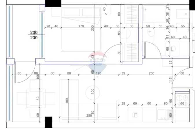 Tirane, shitet apartament 1+1+Ballkon Kati 3, 55 m² 140.000 € (21 Dhjetori)