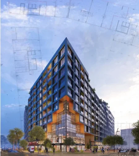 Tirane, shitet apartament 2+1+Ballkon Kati 9, 101 m² 187.405 € (Kompleksi Golden Gate ne Ali Dem)