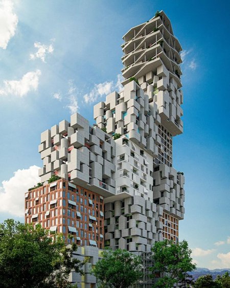 Tirane, shes apartament 1+1+Ballkon Kati 8, 90 m² 216.000 € (Hora Vertikale)
