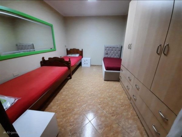 Tirane, jap me qera apartament 1+1 Kati 2, 50 m² (ne Zog te Zi, afer karburant Gazheli)