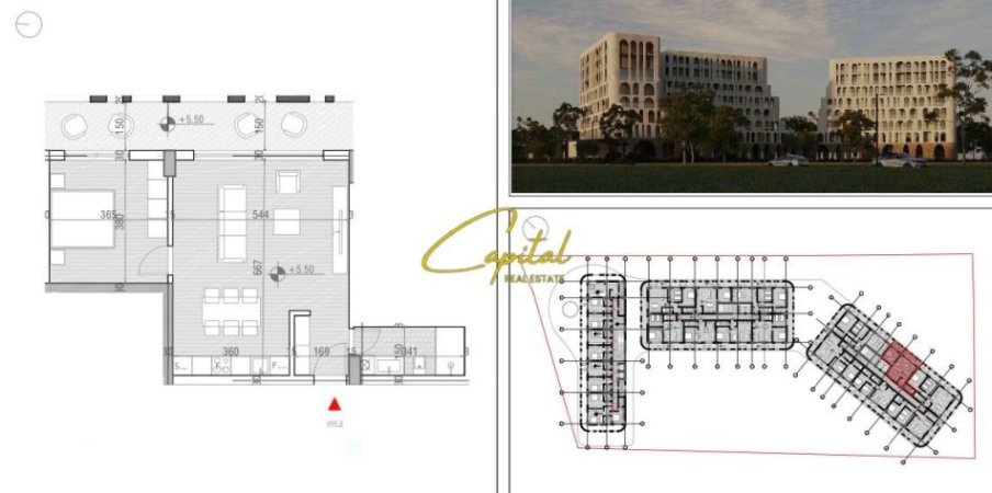 Vlore, shitet apartament 2+1 Kati 1, 150 m² 346.056 € (ORIKUM)
