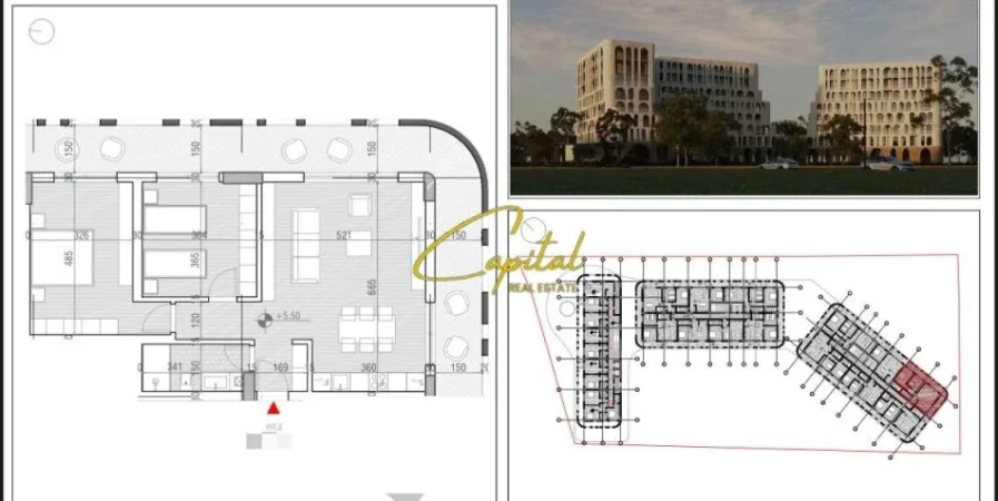 Vlore, shitet apartament 2+1 Kati 1, 146 m² 337.784 € (ORIKUM)