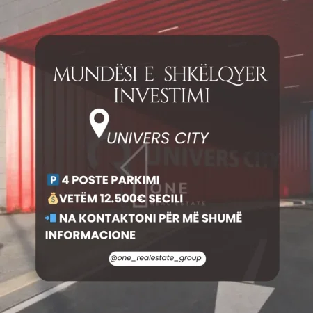 Tirane, shiten Poste Parkimi