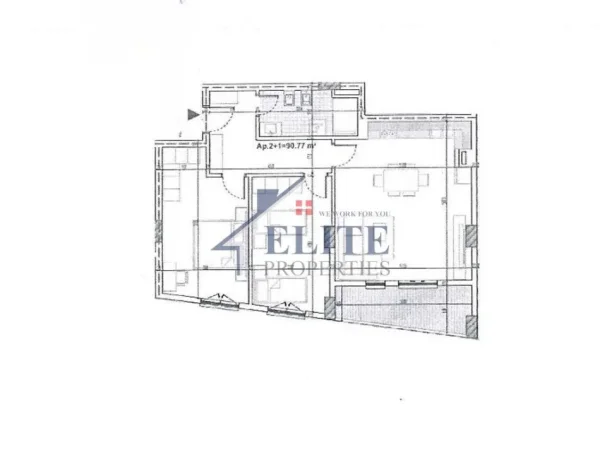 Tirane, shitet apartament 2+1+Ballkon Kati 2, 105 m² 104.840 € (Paskuqan)