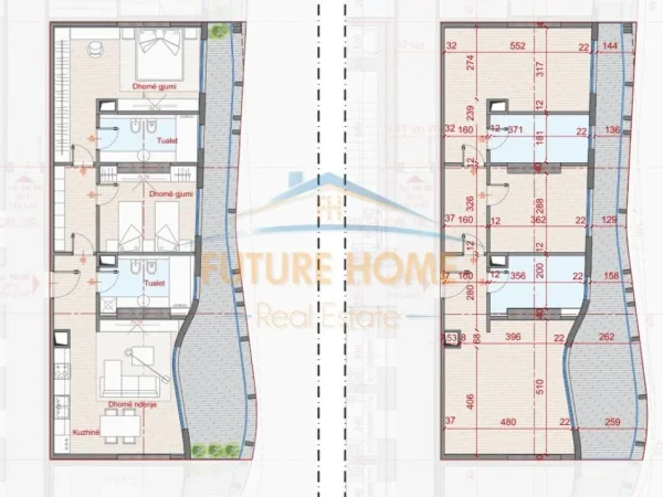 Tirane, shitet apartament 2+1+Ballkon Kati 16, 141 m² 339.000 € (Laprake)