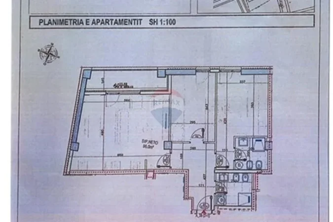 Shqiperi, shitet apartament 2+1+Ballkon , 111 m² 199.000 € 
