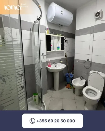 Shkembi Kavajes, shitet apartament 1+1 Kati 3, 67 m² (20m Distanc Nga Deti)