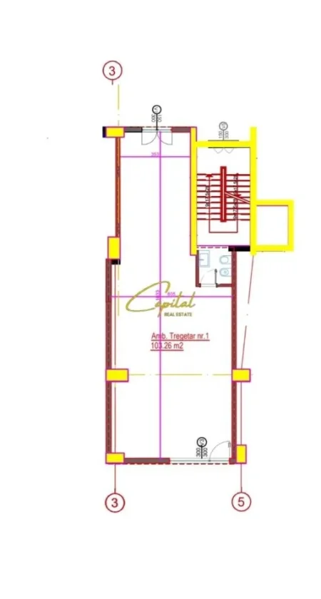 Tirane, shitet dyqan Kati 0, 103 m² 300.000 € (ASTIR)
