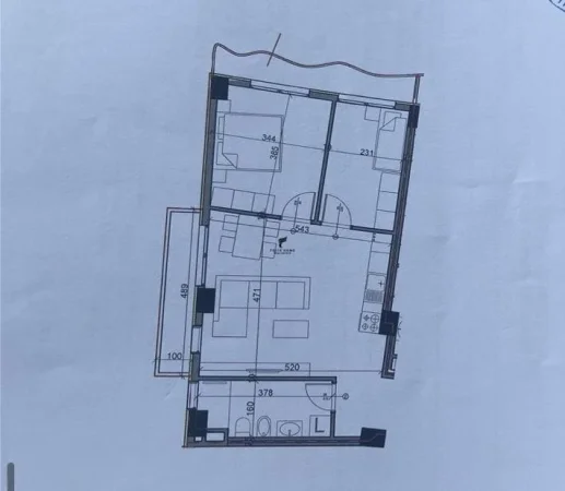 Tirane, shitet apartament 2+1 Kati 6, 88 m² 97.500 € (RRUGA MEHMET GJEVORI)