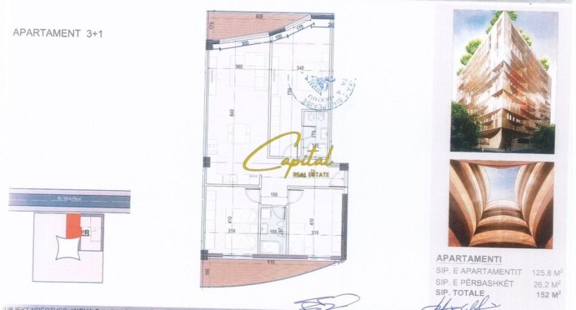 Tirane, jepet me qera zyre Kati 2, 152 m² 1.520 € (RRUGA MINE PEZA)