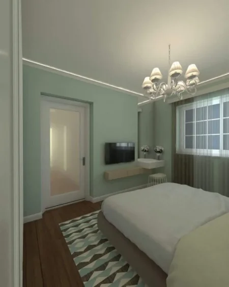Tirane, jepet me qera apartament 1+1+Ballkon Kati 3, 62 m² 1.000 € (Rruga Elbasanit)