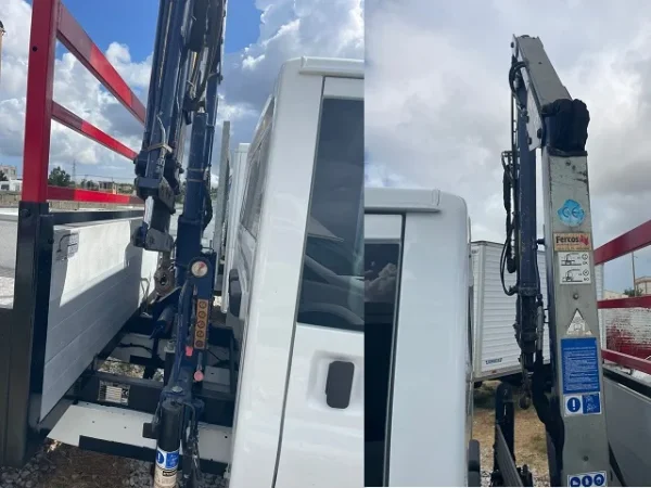 Durres, shitet Ford transit me vinç, Viti 2013, me dogane 16.000 €