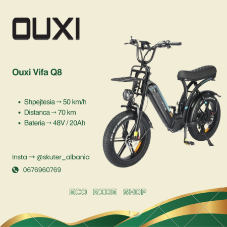 Tirane, shes biciklete elektrike Ouxi Vifa Q8 e zeze