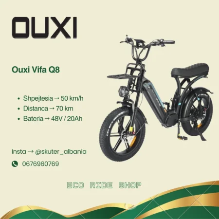 Tirane, shes biciklete elektrike Ouxi Vifa Q8 e zeze