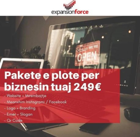 Super oferte per biznesin tuaj, duke filluar nga 249€.