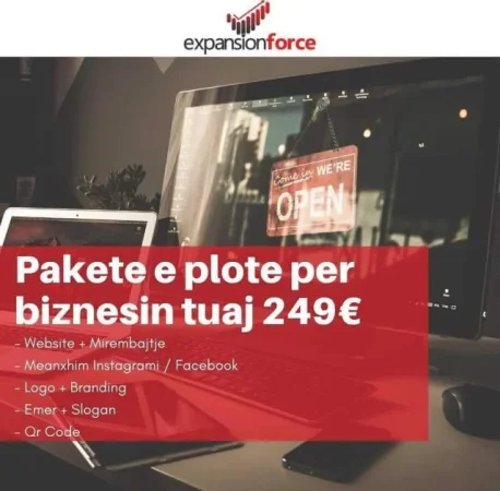 Super oferte per biznesin tuaj, duke filluar nga 249€.