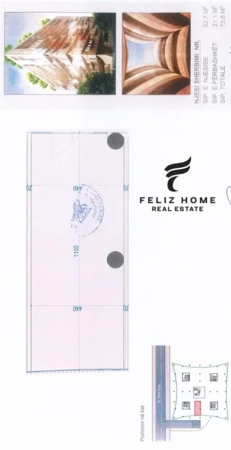 Tirane, jepet me qera ambjent biznesi Kati 0, 74 m² 1.850 € (MINE PEZA)