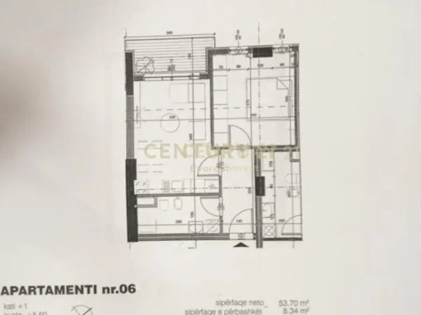 Tirane, shitet apartament 1+1+Ballkon Kati 1, 62 m² 89.000 € (rruga e dafinave)