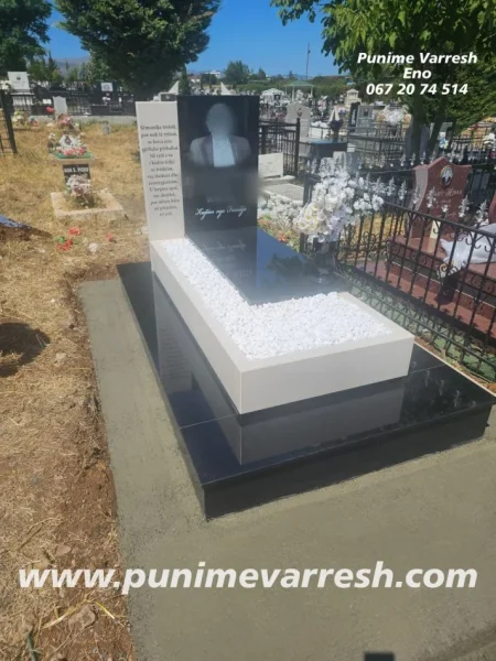 ofroj Varrosh Mermeri Dhe Graniti | Modele Varresh Me Pikture 250 €