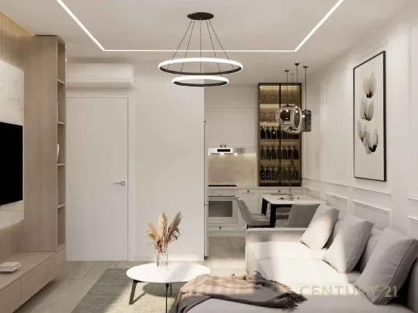 Tirane, jepet me qera apartament 2+1+Aneks+Ballkon Kati 6, 99 m² 600 € (QTU)
