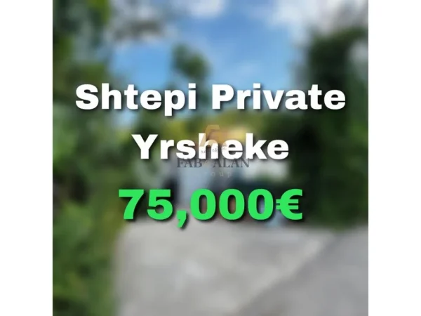Tirane, shitet shtepi 1 Katshe , 90 m² 75.000 € (Yrshek)