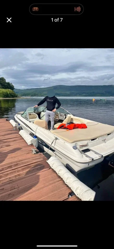 Vlore, shes Skaf SeaRay 180 BR