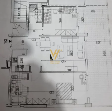 Tirane, shitet apartament 2+1+Ballkon Kati 2, 116 m² 173.000 € (YZBERISHT)