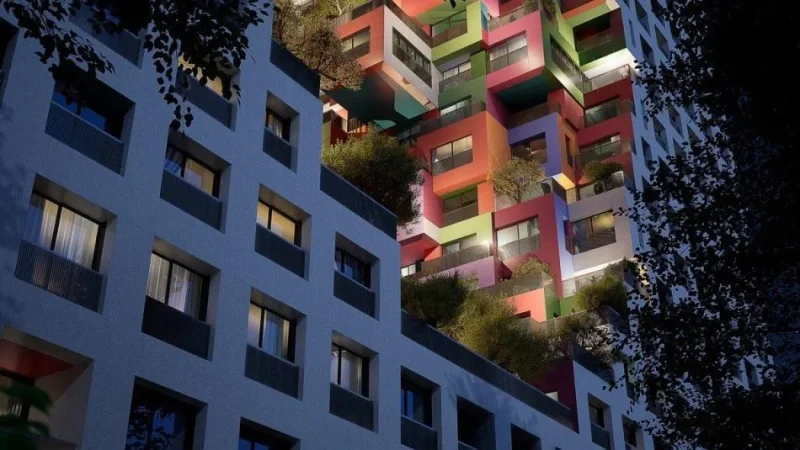 Tirane, shitet apartament 1+1+Ballkon Kati 7, 80 m² 200.000 € (Bulevardi i Ri)