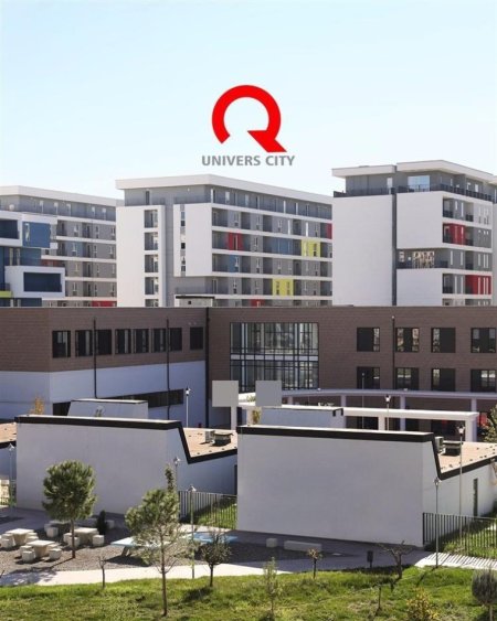 Tirane, shitet apartament 1+1 Kati 4, 59 m² 85.000 € (univers city)