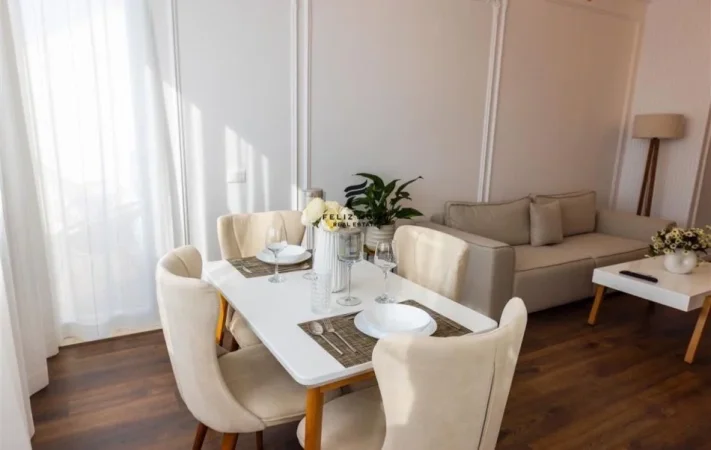 Tirane, jepet me qera apartament 1+1 Kati 9, 65 m² 500 € (VILA L)