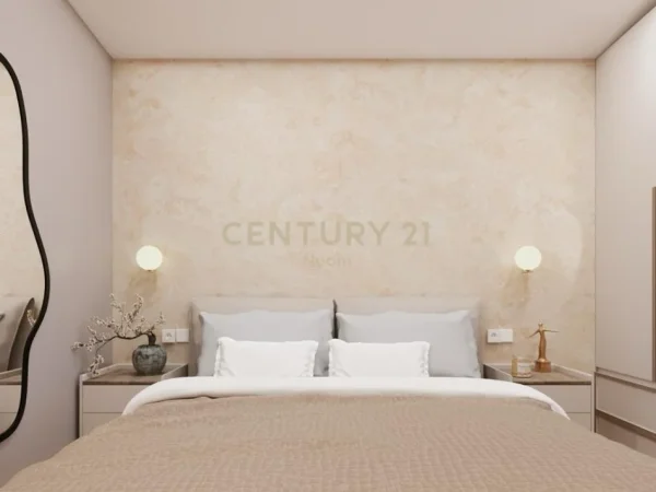 Tirane, jepet me qera apartament 1+1 Kati 6, 58 m² 900 € 