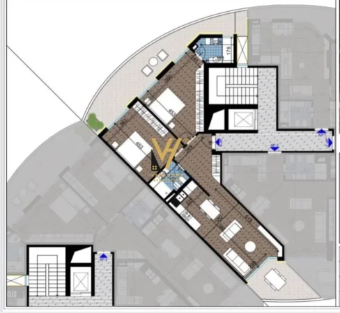 Durres, shitet apartament 2+1+Ballkon Kati 3, 138 m² 285.000 € (CURRILAT)