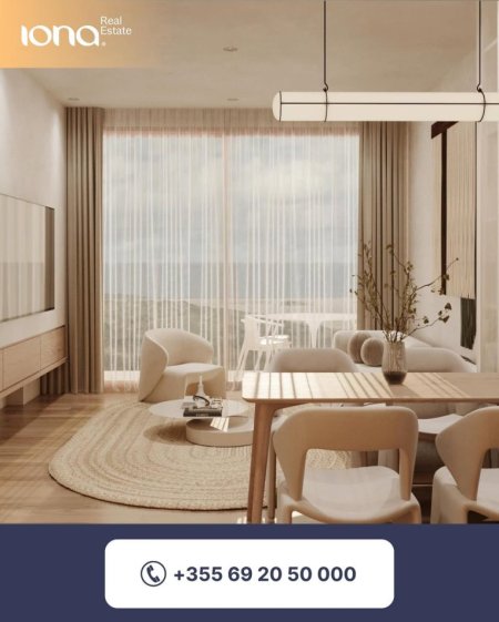 Golem, shitet apartament 1+1 Kati 1, 75 m² (150m Distanc Nga Deti)