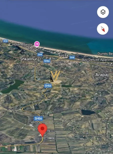 Durres, shitet toke , 1.750 m² 120.000 € (ARAPAJ)