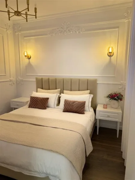 Tirane, jepet me qera apartament 1+1+Ballkon Kati 9, 75 m² 550 € (astir)