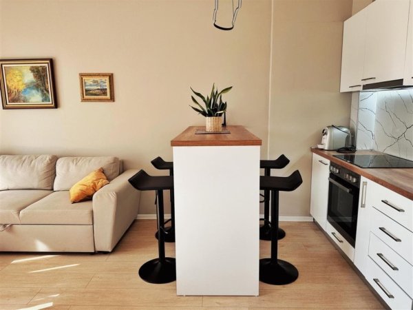Tirane, jepet me qera apartament 1+1+Ballkon Kati 5, 70 m² 700 € (mihal grameno)