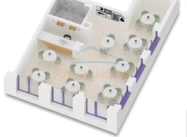 Tirane, shitet ambjent biznesi Kati 0, 91 m² 135.000 € (Kompleksin Mangalem, Alidem.)