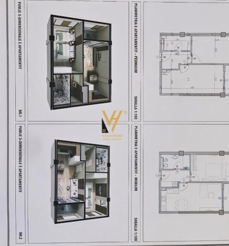 Durres, shitet apartament 1+1+Ballkon Kati 2, 68 m² 81.840 € (GOLEM)